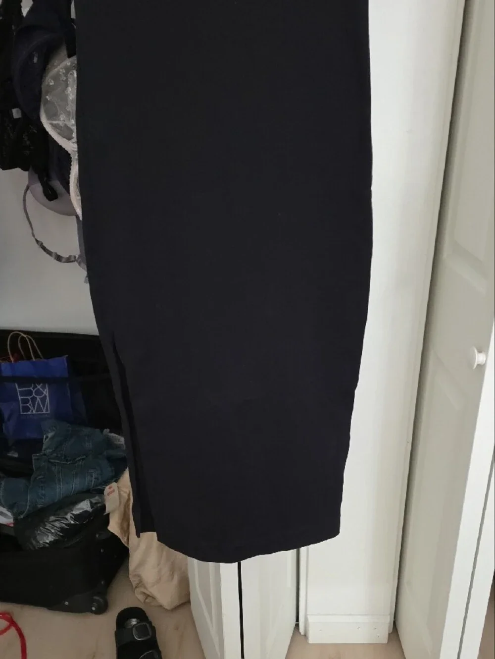 kate spade Black Maxi Dress with Short Sleeves